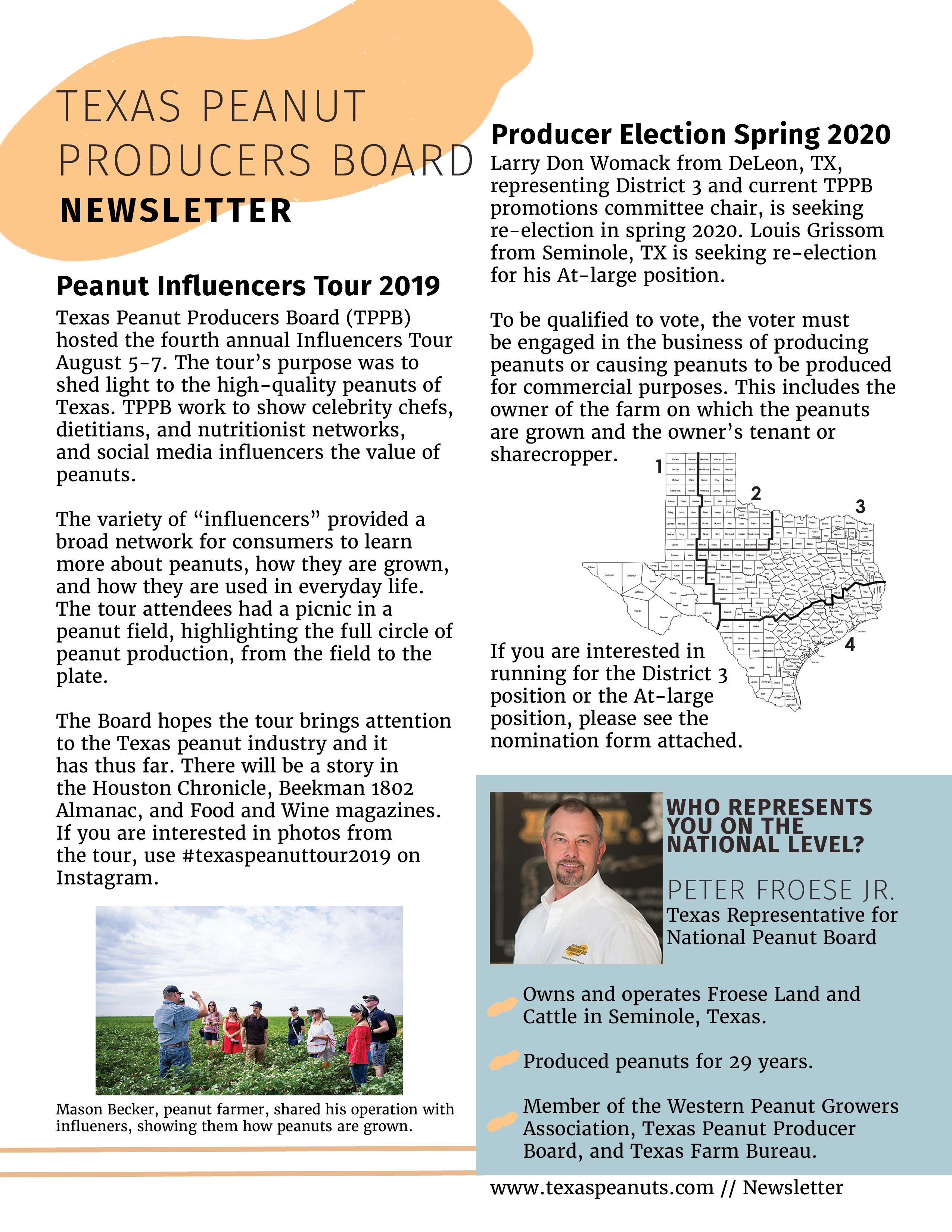 Newsletters Texas Peanuts